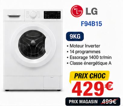 🔹 LG F94B15 – 9kg - Photo 1