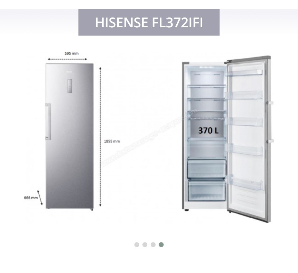 Réfrigérateur une porte froid ventilé 370 litres - Photo 5