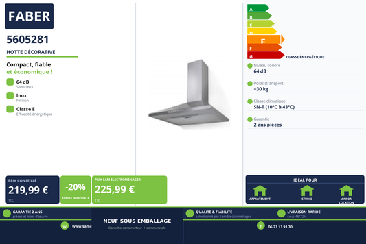 Vignette Hotte Décorative Faber 5605281