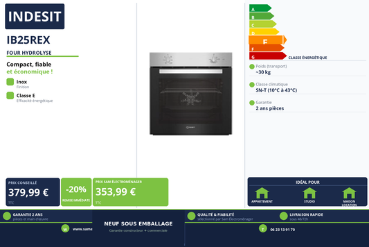 Vignette Four Hydrolyse Indesit IB25REX