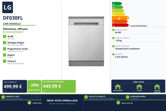 Vignette Lave-Vaisselle Lg DF030FL