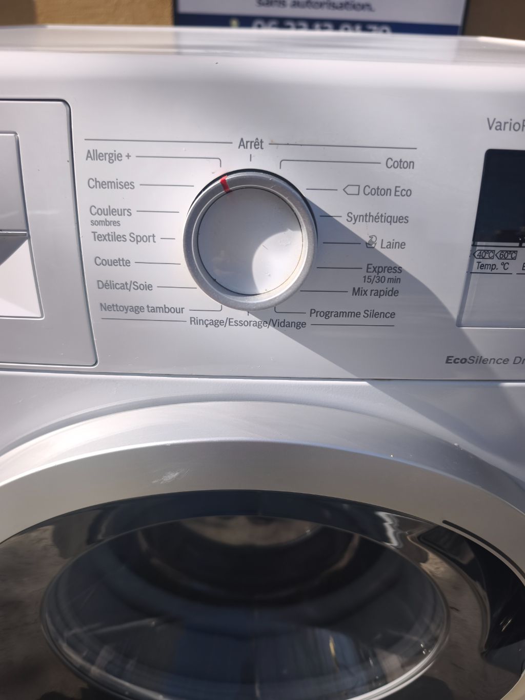 Lave linge 8kg A+++ - Photo 2
