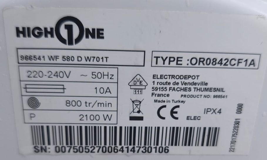 Lave-linge A++ 5kg - Photo 2