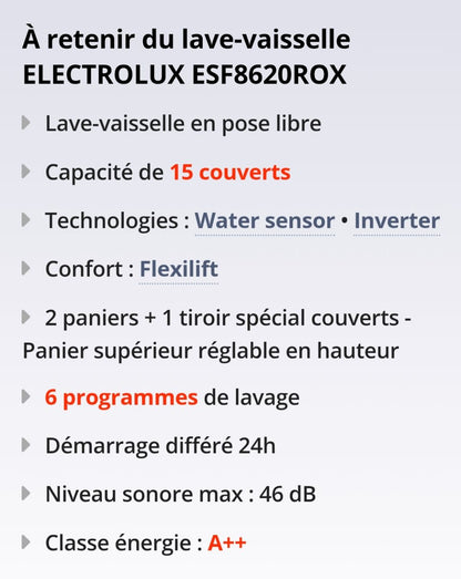 Lave vaisselle Electrolux  - Photo 3