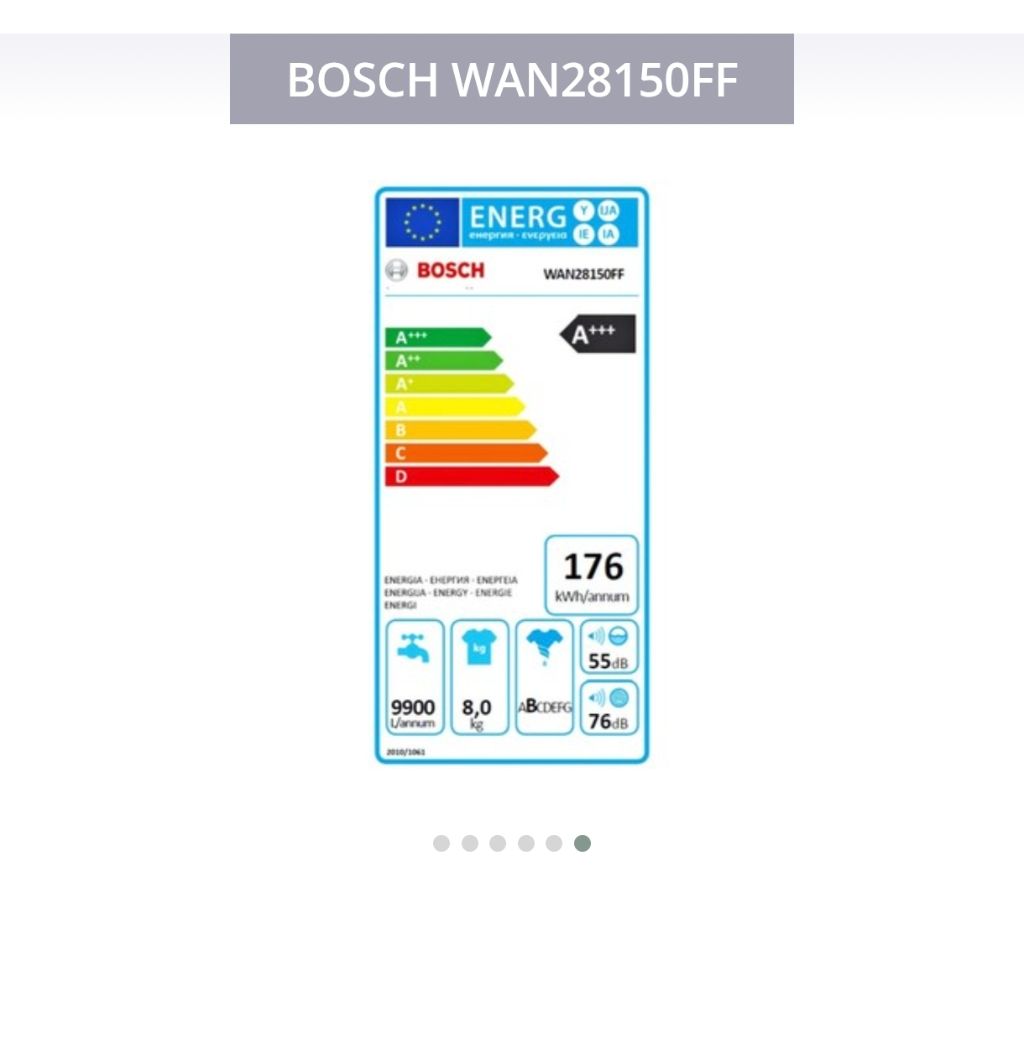 Lave-linge 8 kg - Photo 4