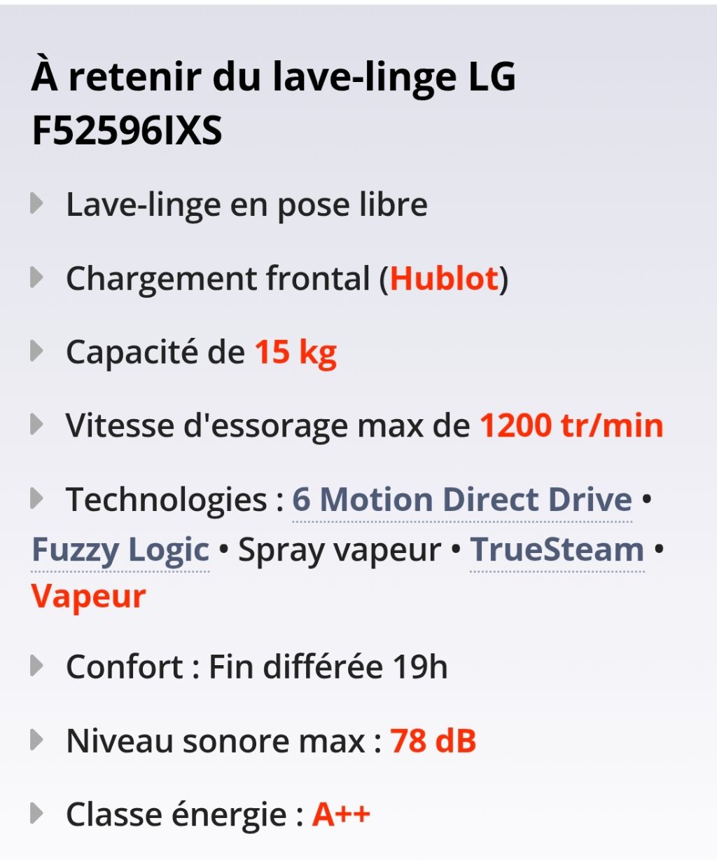 Lave linge Samsung 15kg grande capacité  - Photo 5