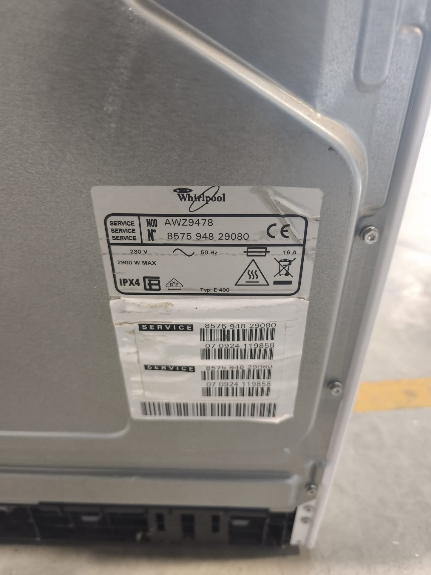 WHIRLPOOL AWZ 9478 – Sèche-linge condensation